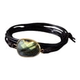 thumbnail image 2 of Brazalete de Pulsera de Cuerda para Niño y Niña Hugo Pulsera Vintage de Piedra Brillante Ajustable Marrón, 2 of 10