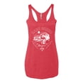 thumbnail image 2 of Wild Bobby Rare Breed Ford Bronco Women Tri-Blend Racerback Tank Top, 2 of 6