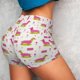 thumbnail image 4 of Fotbe Dachshund Dog Puppy Shorts Sin Costuras – Shorts Deportivos de Cintura Alta para Mujer, Elásticos para Gimnasio, Yoga, Running o Ciclismo-Small, 4 of 8