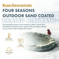 thumbnail image 2 of Farm Innovators FS-1 Four Seasons Outdoor Sand Coated Heated Birdbath, 70W, 2 of 9