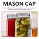 thumbnail image 3 of BRIGHTFUFU 20pcs Mason lata PAPA CUBIERTAS MASON JAR LIDS CAPS MASON CAN SELLED CUBIERTAS, 3 of 8