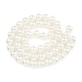 thumbnail image 3 of Glass Pearl Beads Strands Round White 8mm Hole: 0.6mm about 51pcs/strand 15.98''(40.6cm), 3 of 5