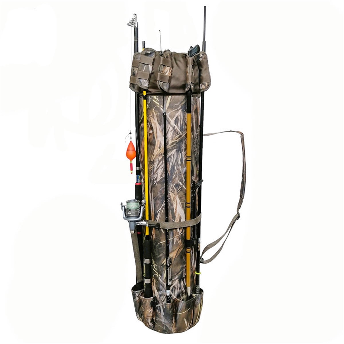 Fishing Rod Carrier Fishing Reel Organizer Pole Storage 