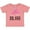 Mauve, variant on Inktastic Little Sister Girls Lil Sis Flamingo Girls Baby T-Shirt