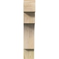 thumbnail image 2 of Ekena Millwork 6"W x 24"D x 32"H Westlake Block Rough Sawn Bracket, Douglas Fir, 2 of 25