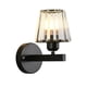 thumbnail image 2 of Lámpara de pared nórdica, apliques, iluminación de lámpara de noche E27, LED de ahorro de energía arriba / abajo para la decoración para hogar de la Trapecio negro Salvador lámpara de pared, 2 of 8