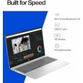 thumbnail image 3 of HP 15.6" Laptop, Intel N-Series N100,16GB RAM 128GB UFS ,HDMI, WiFi 6 ,Bluetooth ,1-Year Office 365,&nbsp;Windows 11 Home, Sliver, 15-fd0001dx, 3 of 5