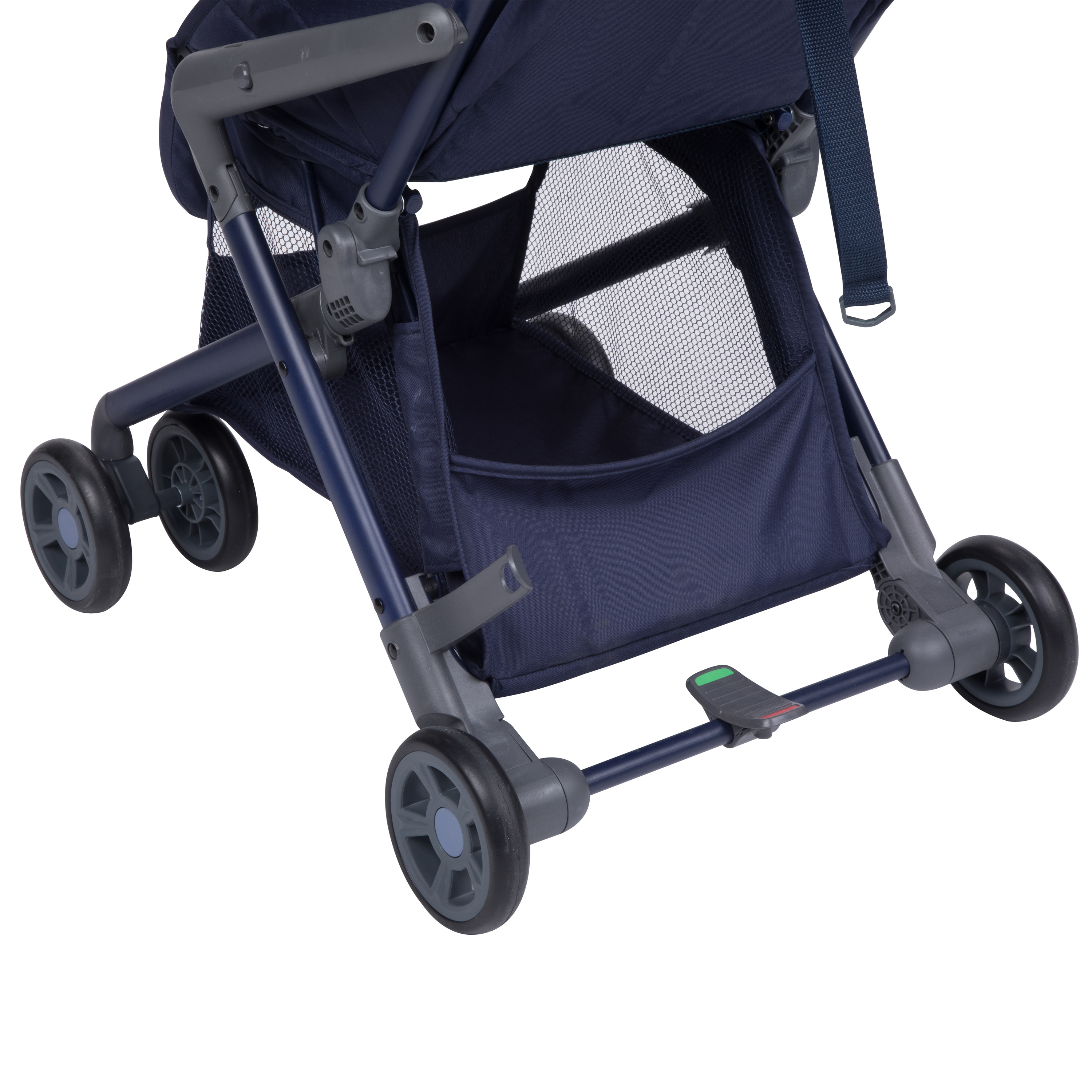 MonBebe Cube Compact Stroller with storage and visor, Blue Boho - image 8 of 17