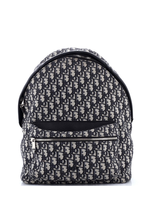 Pre-Owned Rider Backpack Oblique Canvas Medium By Rebag