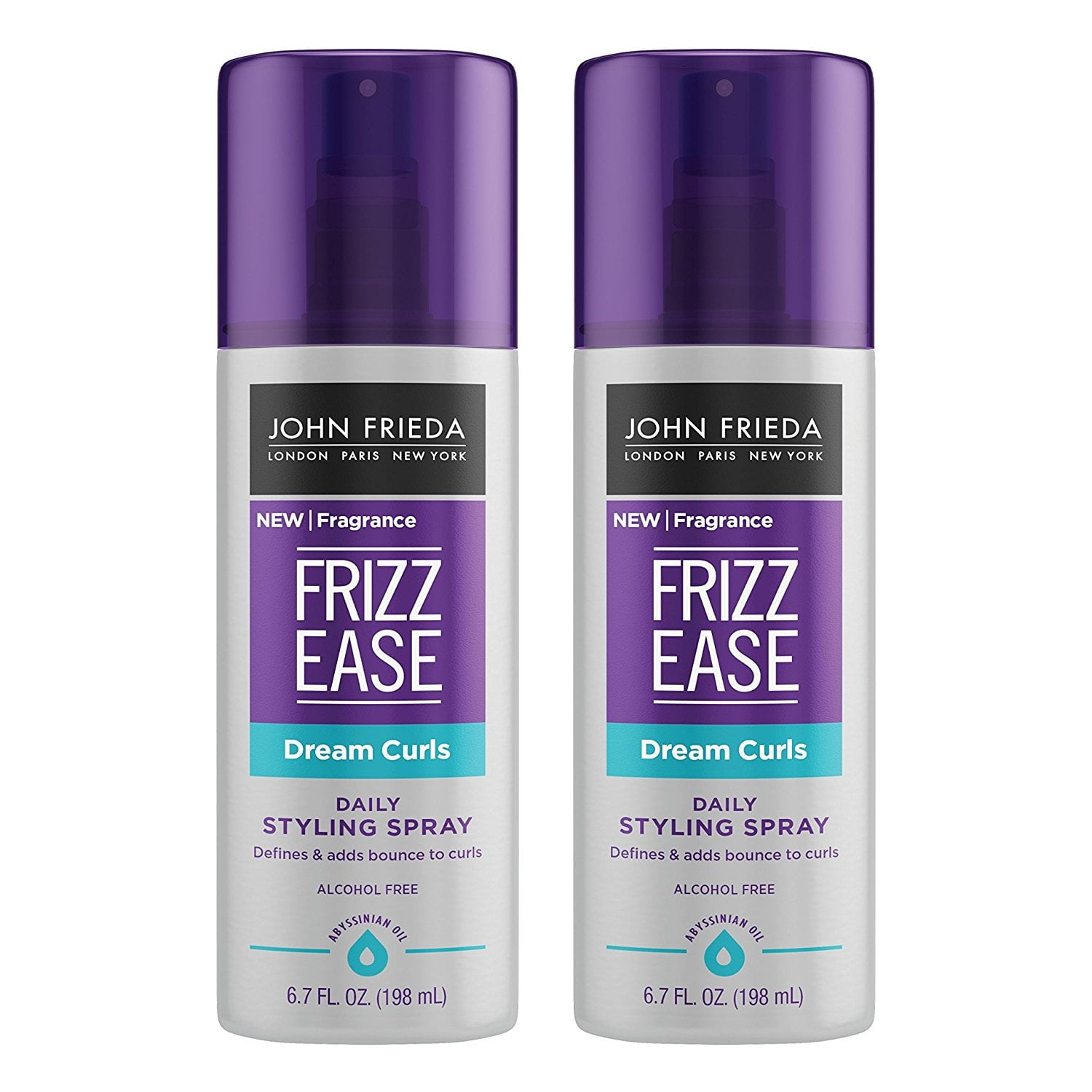 John Frieda Frizz Ease Dream Curls Daily Styling Spray (2 Pack),  Ounces  