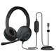 thumbnail image 1 of Auriculares estéreo USB-C Cyber Acoustics AC-5014, paquete de 20, 1 of 6