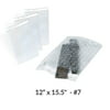 "200 Bubble Out Bags 12x15.5"" - #7 Wrap Pouches Envelopes Self-Sealing"