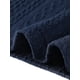 thumbnail image 5 of Blusas de punto casuales de manga corta con cuello en V para mujeres de tallas grandes Agnes Orinda 2X azul marino, 5 of 6