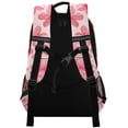 thumbnail image 2 of ALAZA Pink Cherry Blossoms Flower Backpack Elementary School Bag Bookbag Travel Rucksack, 2 of 7