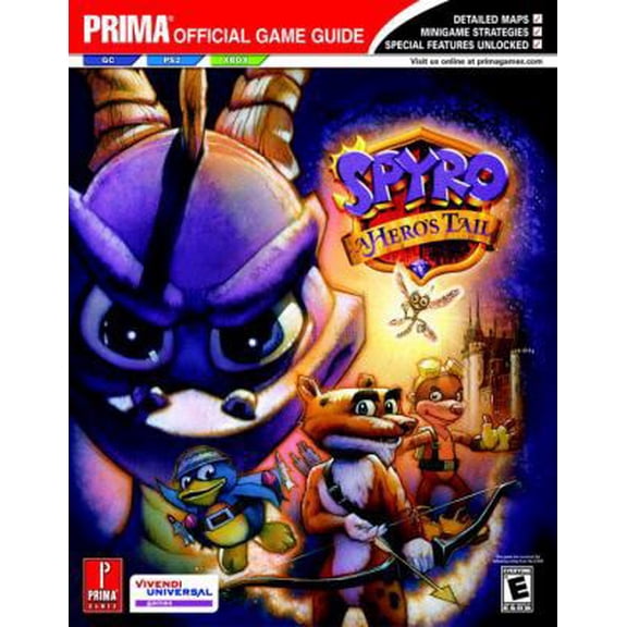 Pre-Owned Spyro: A Hero's Tail (Prima Official Game Guide) (Paperback) 0761545751 9780761545750