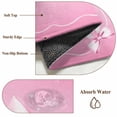 thumbnail image 6 of Rectangle Area Rugs 6 x 9 Ft, Valentine's Day Non-Slip Residential Carpet, Pink Bowknot Ribbon Modern Mother's Day Indoor Crawling Mats Runner Rugs for Living Room/Dining Room/Bedroom, 6 of 8