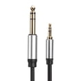 thumbnail image 3 of Btafrte Cable Adaptador A Chapado en Oro 3 5 Mm A 6 35 Mm para Amplificador (1 8 M), 3 of 9