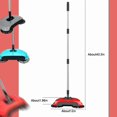 thumbnail image 3 of Hand Push Sweeper Spinning Broom, with 360-Rotation Long Handle Efficient Hand Sweeper Broom for Household Cleaning (Red), 3 of 4
