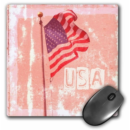 Americana Computer - 3dRose American Flag USA Art Patriotic Americana Photography - Mouse Pad, 8 by 8-inch