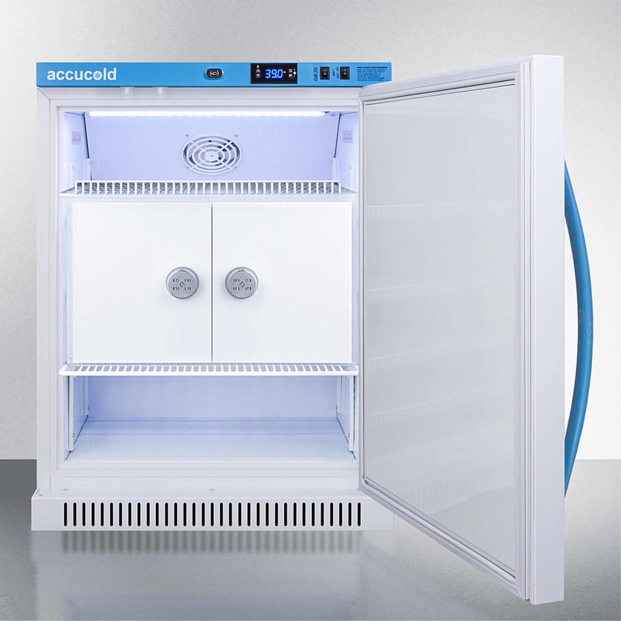 6 cu.ft. MOMCUBE breast milk refrigerator with interior lockers