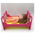 thumbnail image 3 of Mini muñeca de bebé cama individual con y de ropa de encaje para muebles de dormitorio de recién Hugo Juego de cama Dolls Single Bed, 3 of 10