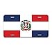 thumbnail image 3 of SignMission A-LP-03-180 Dominican Flag Aluminum License Plate, 3 of 4