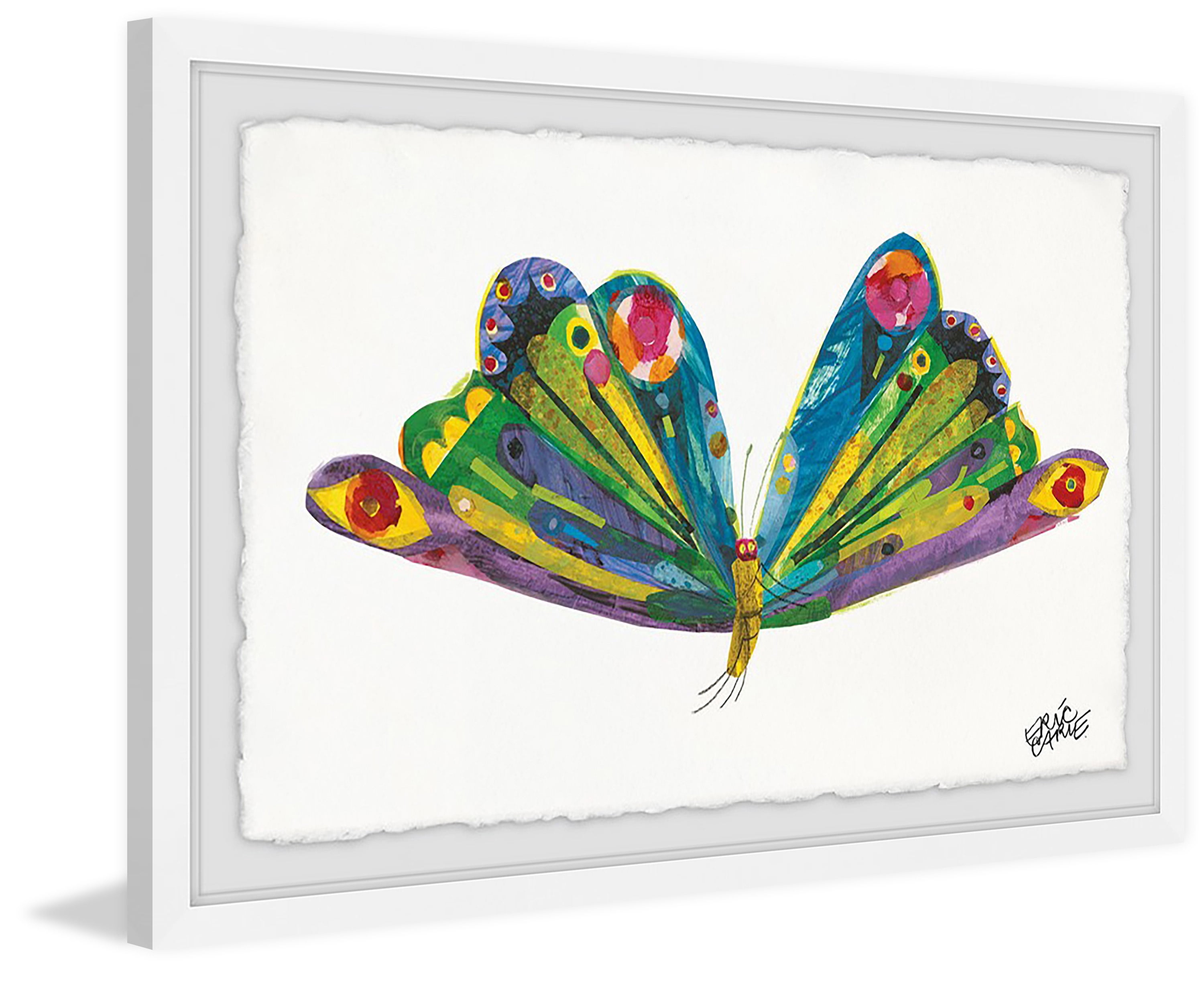 Marmont Hill Beautiful Wings by Eric Carle Framed Wall Art