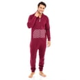 thumbnail image 3 of Men's Jumpsuits Adult Sleepwears One Piece Non Footed Pajama Unisex Playsuits, 3 of 7