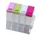 thumbnail image 1 of Advancent Caja de condimentos, 6 rejillas, tarro de almacenamiento de azúcar y sal, comedor en casa, Hotel, cafetería, restaurante, cocina, botella Cocina y Comedor Advancent HA071873-01, 1 of 6
