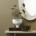 thumbnail image 2 of Jamie Young Co Plunge Ceramic Decorative Vessel Matte White, 2 of 6