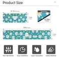 thumbnail image 3 of Yayeee Faucet Mat for Kitchen Sink 14.7" Diatomite Long Splash Guard Pad, Small Daisy, 3 of 7