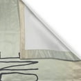 thumbnail image 3 of Ambesonne Lifestyle Kitchen Curtains, Life Words, 55"x39", Multicolor, 3 of 3