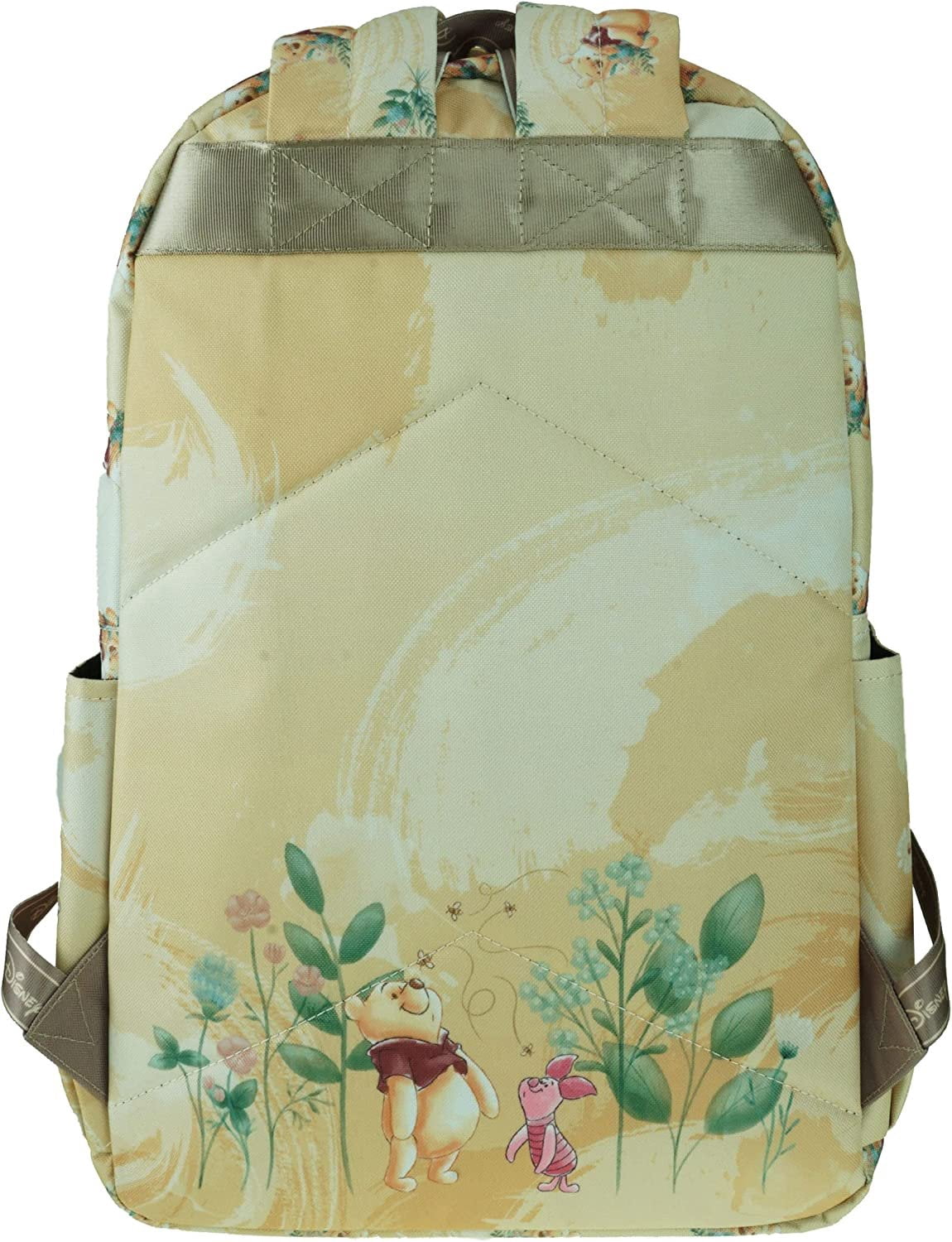 Disney Winnie The Pooh Backpack 17" with Laptop Compartment for School, Travel, and Work