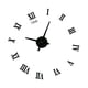 thumbnail image 2 of Reloj de pared silencioso 3D moderno acrílico negro DIY autoadhesivo reloj de pared para sala de estar hogar, 2 of 14