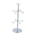 thumbnail image 2 of Soporte para tazas de árbol con capacidad para 8 tazas, organizador de cocina de gran capacidad, estante para tazas de café Plata, 2 of 9