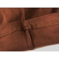 thumbnail image 6 of Brown Kids Long Sleeve Crew Neck Shirt, 3T, 1 piece, 6 of 7