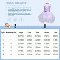 thumbnail image 5 of YiZYiF Kids Girls Asymmetrical Shiny Leotard Dancewear Sleeveless Sequins Tutu Figure Skating Ballet Leotard Dress A Pink 8, 5 of 5