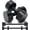 Black, variant on Northdeer 2.0 Upgraded Adjustable Dumbbell Set, 60Lbs Adjustable Weight Set with Connector, 2 in 1 Steel Dumbbell Barbell Set Home Gym