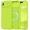 fluorescent green, variant on Premium Silicone Case for iPhone 6.5", Shockproof, Soft Lining, Calke Green