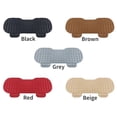 thumbnail image 4 of New Comfortable Velvet Non Slide Winter Car Seat Cover Rear Seat Cover Rear Flocking Cloth Cushion Auto Protector Mat Pad RED, 4 of 8