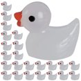 thumbnail image 1 of 100Pcs Mini Duck Glow In The Dark Mini Resin Figure Miniature Scene Layout, 1 of 9