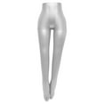 thumbnail image 1 of 1Set Dress Forms For Display With Human Like Form In Silver PVC Material, 1 of 7