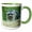 Green/White, variant on 3drose, San Juan Island, Wa, Usa. Common Raccoon,walking in a Field., 11oz Magic Transforming Mug