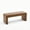 Camel, variant on Velvet Entryway Bench End of Bed Bench Upholstered Modern Window Bench Comfy Ottoman for Dining Room/Bedroom/Living Room/Hallway/Indoor
