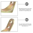 thumbnail image 6 of NIYANGLE 12Pcs Precision Production L Bracket Corner Brace For Cabinet Triangle Bracket Heavy Load Support, 6 of 8