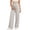 Beige, variant on Womens Maternity Over Belly Pants Comfort Drawstring Elastic Waist Straight Leg Pregnancy Sweatpants Lightweight Loose Fit Yoga Trousers Longewear