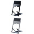 thumbnail image 1 of Soporte plegable para teléfonos de 2 piezas ajustable para tabletas home Trips PC, 1 of 9