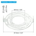 thumbnail image 2 of Kit de soporte de montaje universal para luminarias Uxcell de 110 mm (4.33"), 2 placas de travesaño para luces cerca del techo, 2 of 7
