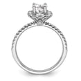 thumbnail image 2 of Auriga Fine Jewelry 14K White Gold Lab Grown Engagement Ring for Women Size 7 (Carat: 1.5cttw, Clarity: SI2, Color: GH), 2 of 4