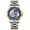 Gold blue, variant on GLENAW Men's Blue Earth Rotating Mechanical Watch Luminous